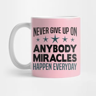 Never Give Up Nurse Mug